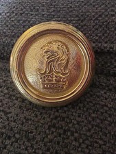 ** RARE ** Ritz-Carlton Hotel Brass doorknob featuring the signature lion &... picture