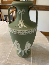 Rare Wedgwood Green Jasperware 15