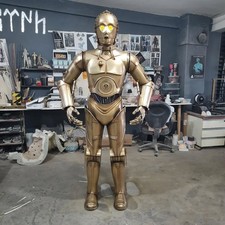 C-3PO 1:1 Life Size LED Statue | Handcrafted ABS & Resin Droid Figure | Star War picture