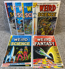 VTG 90's Weird Science/Fantasy EC Horror Comic Lot (6) Gladstone Russ Cochran picture