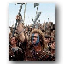 Mel Gibson Photo 8x10 Braveheart Film Set 1995 Actor Director-1 picture