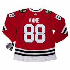Patrick Kane Signed Blackhawks Jersey Adidas Authentic Fanatics Certified picture