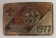 1977 National Scout Jamboree Belt Buckle [KS-115] picture