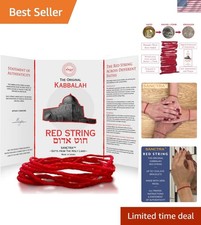 The  Kabbalah Red String, Handmade and Blessed in the Holy Land, 100% picture