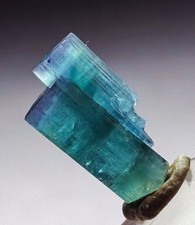 Beautiful An Amazing Naturel Top Quality Neon Blue Color Tourmaline Crystal picture