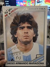 PANINI MAXI CARD MARADONA MEXICO 86 N.055/100 ED. CILENA picture