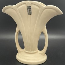 Hull Pottery White Plain Line 47-9