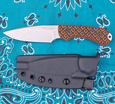 Bradford Guardian3 Drop Point Fixed Blade Knife Textured G3 Full Tang Sheath picture