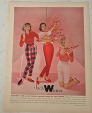 1957 Women's Jack Winter Holiday Shorts Pants That really fit Vintage Ad  picture