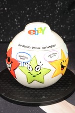Rare EBAY Seller Stars Online Marketplace Cookie Jar New in Box picture