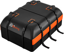 Car Rooftop Cargo Carrier Bag, 15 Cubic Feet Waterproof Heavy Duty 840D Car Roof picture
