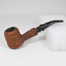 VTG Carey Magic Inch Estate Pipe Tobacco Smoking Imported Rusticated Briar Italy picture