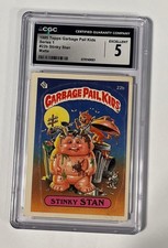 Garbage Pail Kids #22b Stinky Stan CGC 5.5 OS1 1985 Glossy shipping discounts picture
