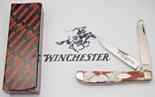 Winchester by Queen Mini Trapper Knife - Special  Michael Prater Custom Handles picture