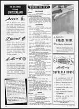 1955 Badrutt's Palace Hotel St. Moritz Switzerland Ski Photo Vintage Print Ad picture