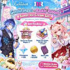 【FAST DELIVERY】Genshin Impact x  Baskin Robbin Collab Redeem Code picture