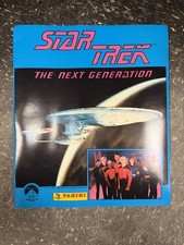 Vintage 1987 STAR TREK Next Generation Album Book No Stickers by PANINI (1- 240) picture