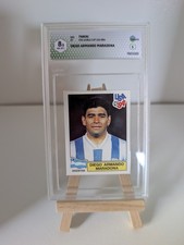 Panini Maradona USA 94 Footballer Stickers - No PSA Grade 8.5 Figure #257  picture