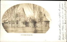 Petersham MA Library 1907 Used Real Photo Postcard picture