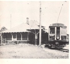 Chilliwack Depot Umbrella Sheds Curving Gracefully With Tracks Vtg Mag Excerpt picture