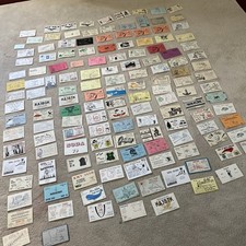 Vintage CB Ham Radio Postcard Lot #10 mixed hand drawn, silly, 142 Cards RARE picture