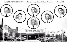 McNutt Motor Company Car Dealership Maryville Alcoa Tennessee TN - Reprint picture
