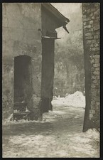 Photo:Riga Latvia 1900s Snowy Street Alley View picture