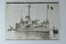 French Battleship LA Liberte Toulon Harbour Explosion Damage c1910s VTG Photo picture