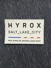 Hyrox Salt Lake City Finisher Patch  picture