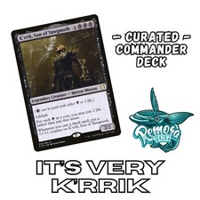 K’rrik, Son Of Yawgmoth |  Ready-to-play Lifegain/Lifeloss EDH | MTG Mono Black picture