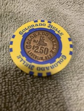 Colorado Belle Casino $2.50 Gaming Chip Laughlin, NV picture