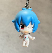 Bandai 2011 Neon Genesis Evangelion Rei Ayanami Petit EVA Swing Keychain Figure picture