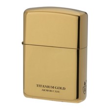 ZIPPO Lighter Armor Titanium Coating Gold 16-Gott picture