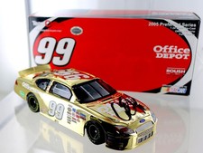 Carl Edwards #99 Office Depot 2005 Ford Taurus 1-24th scale diecast. Signed picture