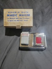 Vintage Desco Double Duty Magic Mailer Moistens And Seals Envelopes Opens Mail picture
