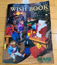 Vintage Sears 1992 Xmas The Great American Wish Book Christmas Catalog 1990s picture