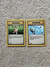 Pokemon Card : 1st Edition Recycle & Energy Search Trainer, Fossil Set 1999 picture