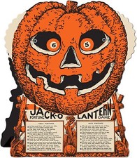 Beistle Jack-O-Lantern Fortune Wheel Game, 9-Inch by 7-1/2-Inch picture