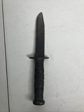 Vintage WW2 Original KA-BAR USN MK2 Fighting Knife picture