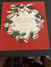 1951 Oct. Rust Craft Company Rustler Magazine Gift Shops Greeting Holiday Cards picture
