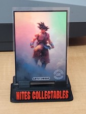 Goku 1/1 Artist Proof  - Robert Camacho Original Art With Autograph picture