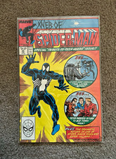 Marvel Web of Spider-Man #35 Direct Edition Spider-Man Venom Peter David picture