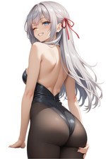 Alya Roshidire Waifu Weatherproof Anime Sticker 6