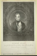 Photo:Henry Clay 1844  Portrait Print Kentucky Senator Politician picture