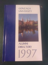Gonzaga University Alumni Directory 1997 Vintage Hardcover Reference Book... picture