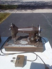 1948 Kenmore Rotary Sewing Machine Model 117.812 Works - w/Case picture