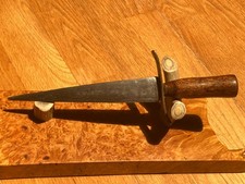 Vintage reproduction frontier revolutionary war style dagger drik knife picture
