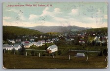 Looking North From Phillips Hill Littleton NH 1913 Postcard TS-207 picture