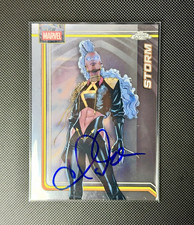 Halle Berry Storm Auto w Photo Proof 2026 Topps Chrome Marvel #169 picture
