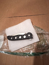 NEW CRKT M16-12Z Folding Knife BLACK Handle Carson Design picture